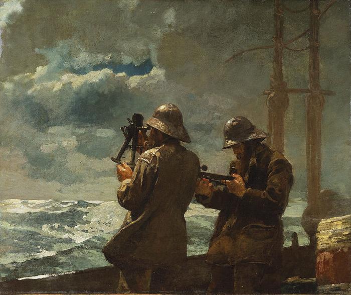 Winslow Homer Eight Bells oil painting picture